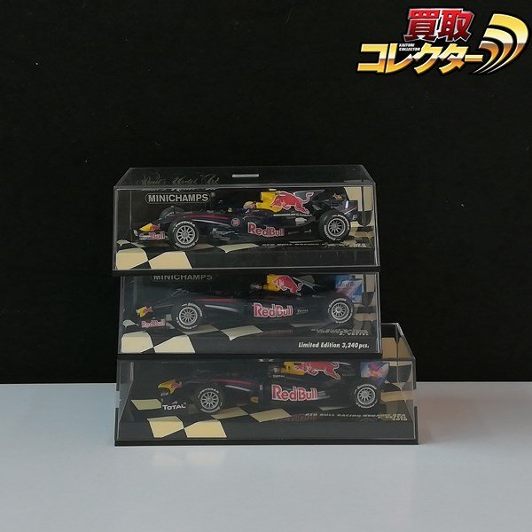 mT842a [まとめ] ミニチャンプス 1/43 レッドブル レーシング ルノー RB4 2008 RB6 2010 他 | ミニカー T