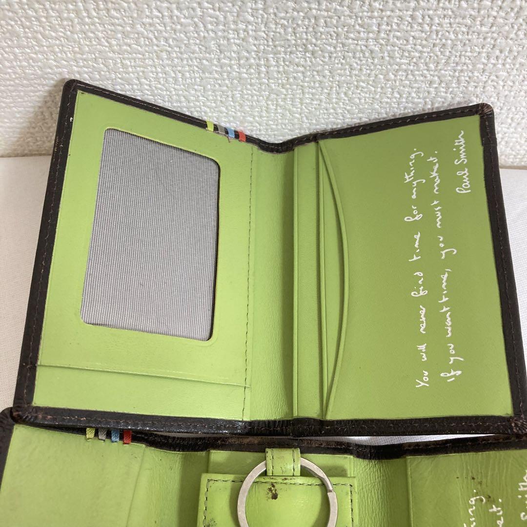 Paul Smith ポールスミス キーケース キーリング カード入れ Paul Smith ポールスミス キーケース キーリング カード入れ