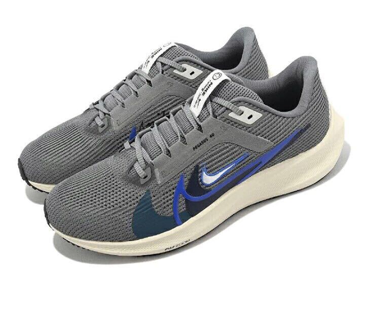 Nike Air Pegasus 40 Premium ナイキ エア ペガサス 40 プレミアム 'スモーク グレー レーサー ブルー' (FB7179-002)グレー25cm箱無し_画像3
