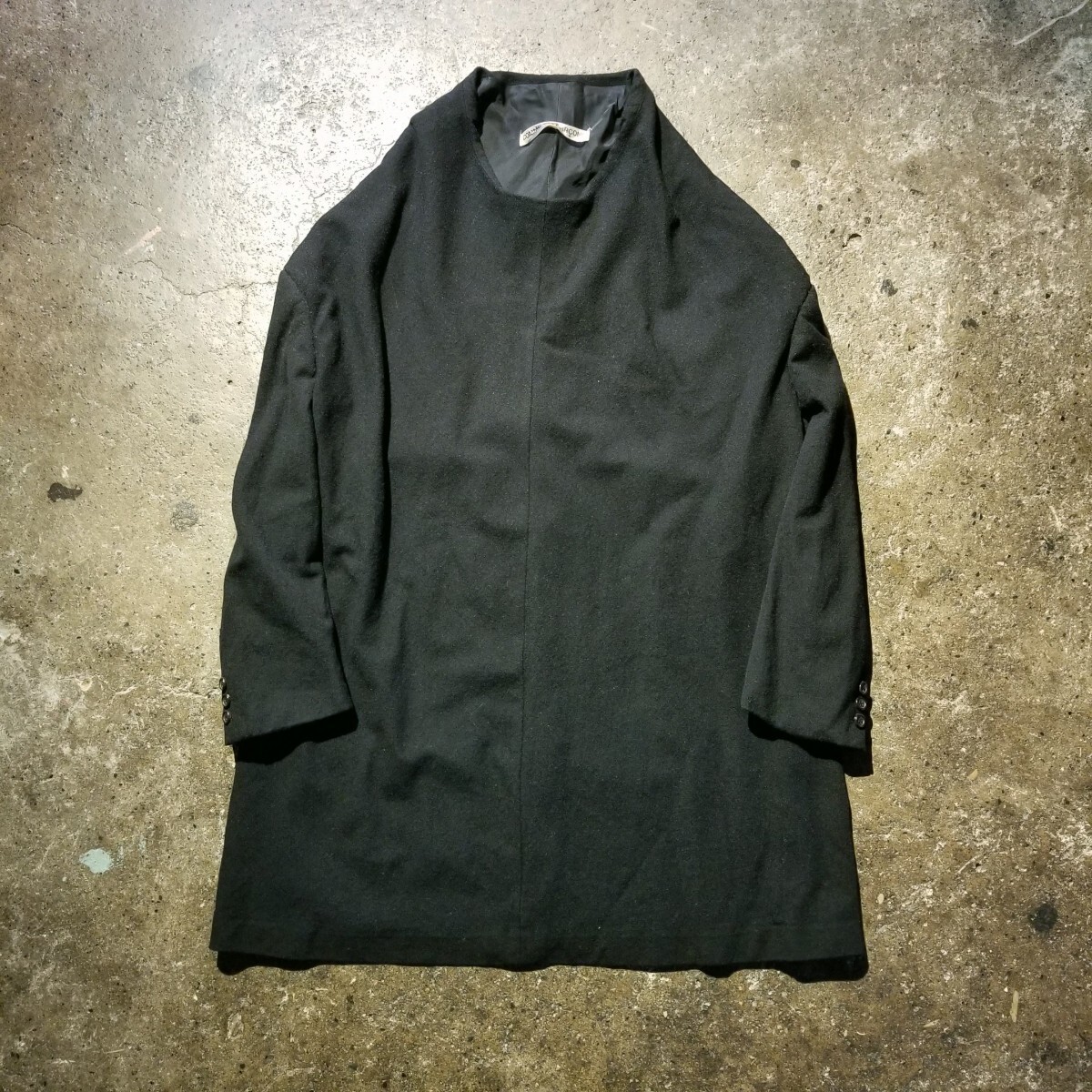 Yahoo!オークション - COMME des GARCONS 96AW ウールオーバー Yahoo!オークション - COMME des GARCONS 96AW ウールオーバー