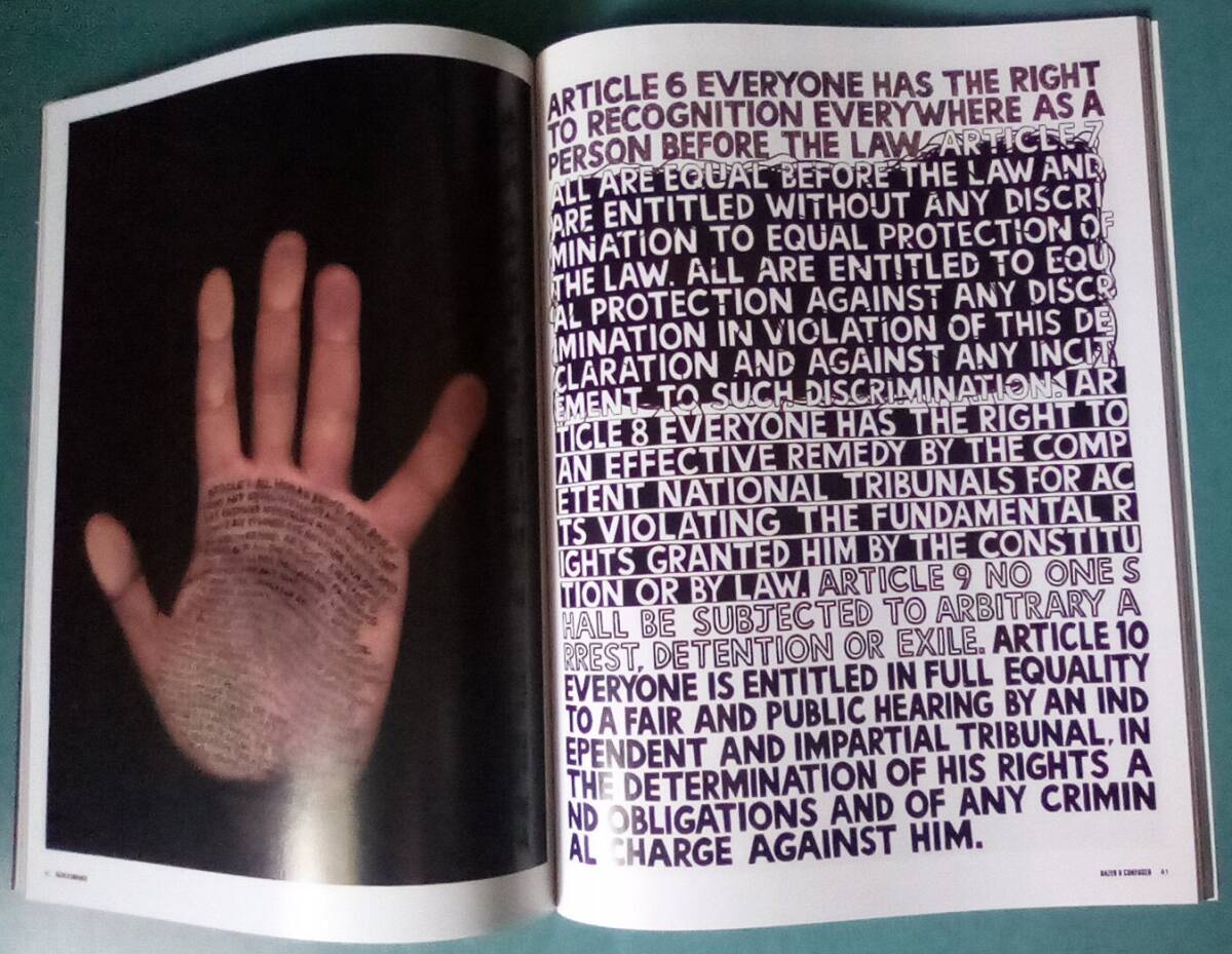 DAZED & CONFUSED JULY 2006 #40 MICHEL GONDRY BABY CHAM JOHN PILGER GAEL GARCIA BERNAL Vivienne Westwood