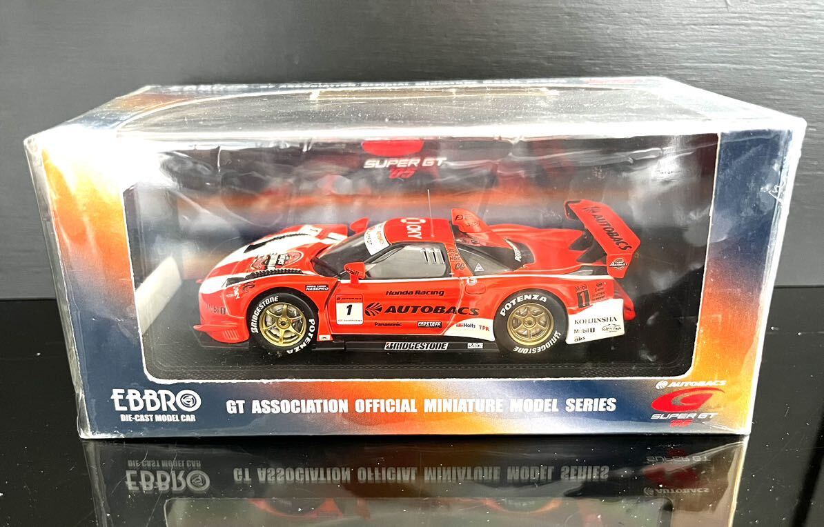 1/43 人気希少品　ホンダ　NSX スーパーGT500 オートバックス エブロ Mテック