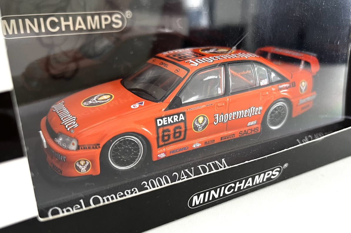 1/43 人気希少品　オペル オメガ3000 DTM イエガーマイスター