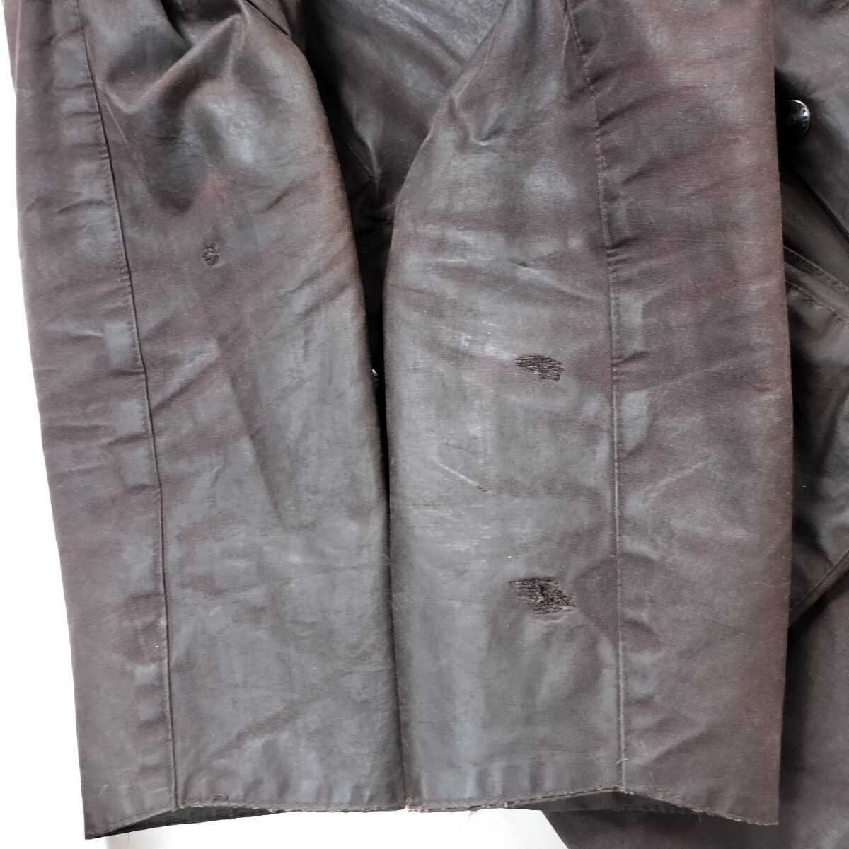 80s BARBOUR northumbria c40ラスティックブラウン 2ワラント 80s BARBOUR northumbria c40ラスティックブラウン 2ワラント