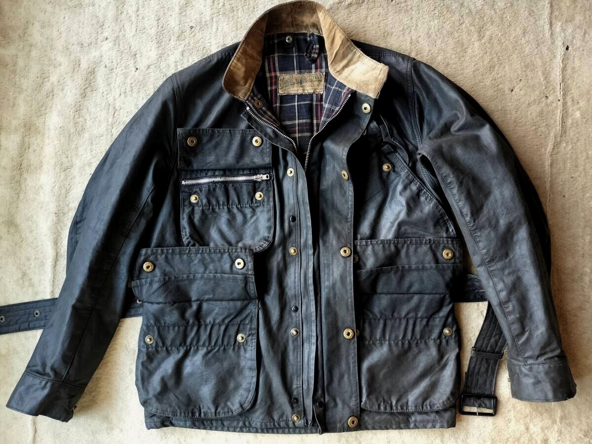 50s-60s Barbour international c38 バブアー インターナショナル 白タグ 1950-60年代 オイルドジャケット 50s-60s Barbour international c38 バブアー インターナショナル 白タグ 1950-60年代 オイルドジャケット