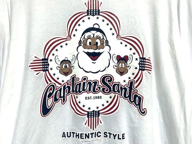 CAPTAIN SANTA キャプテンサンタ ロゴイラストプリント ロング CAPTAIN SANTA キャプテンサンタ ロゴイラストプリント ロング