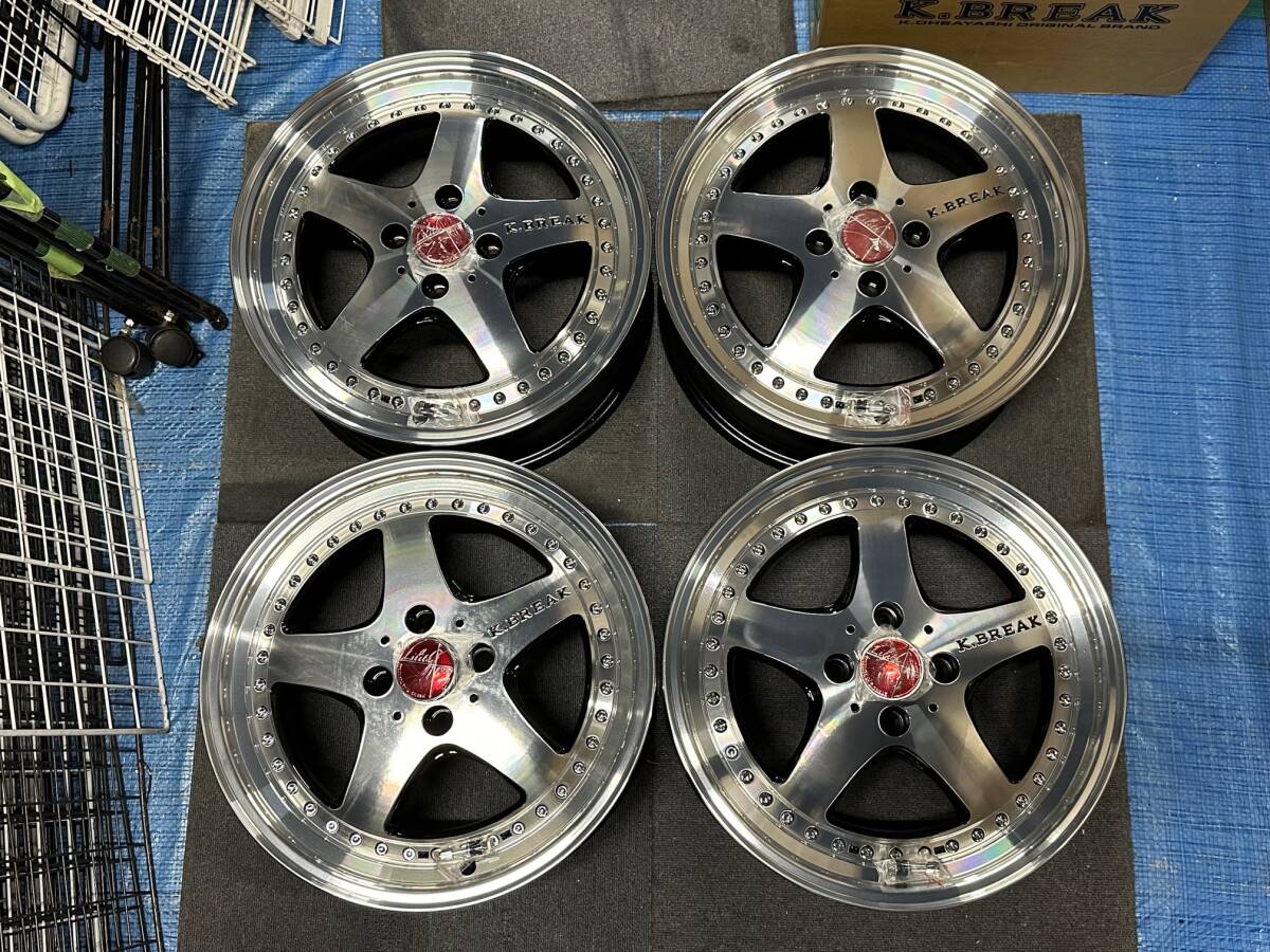 K-BREAK廃盤商品! 新品リリス 5本スポーク S-ZERO1 16×6J+45 K-BREAK廃盤商品! 新品リリス 5本スポーク S-ZERO1 16×6J+45