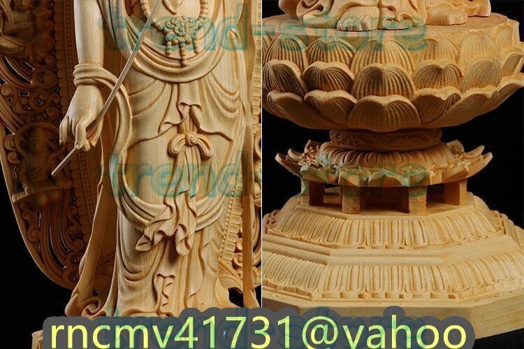 総檜材 仏教工芸品 木彫仏教 精密彫刻 極上品 仏師で仕上げ品 総檜材 仏教工芸品 木彫仏教 精密彫刻 極上品 仏師で仕上げ品