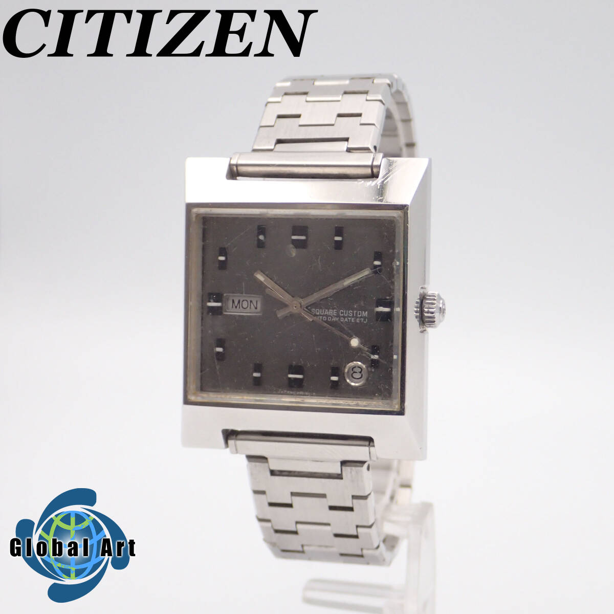 え07629/CITIZEN シチズン/スクエアカスタム/自動巻/メンズ え07629/CITIZEN シチズン/スクエアカスタム/自動巻/メンズ