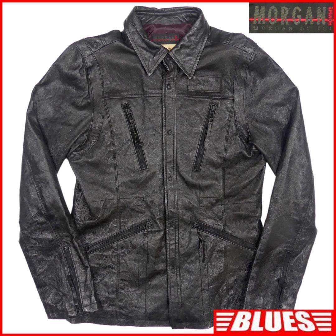 Yahoo!オークション - 【良品】MORGAN HOMME (モルガンオム