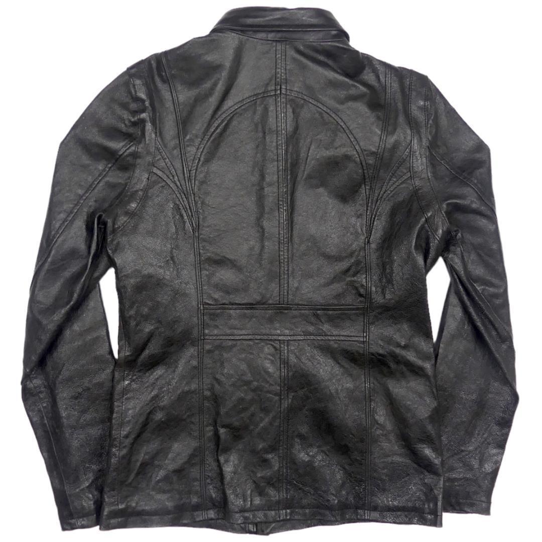 即決☆MORGAN☆10周年記念 メンズM レザーシャツ モルガン 黒 即決☆MORGAN☆10周年記念 メンズM レザーシャツ モルガン 黒