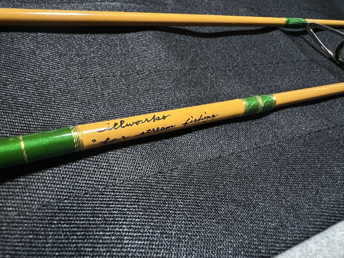 illworks 源流用 スピニングロッド 低弾性カーボンver 4'1'' xul illworks 源流用 スピニングロッド 低弾性カーボンver 4'1'' xul