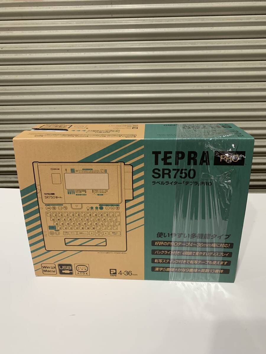 ◆KING JIM ラベルライター テプラ プロ TEPRA PRO SR750◆