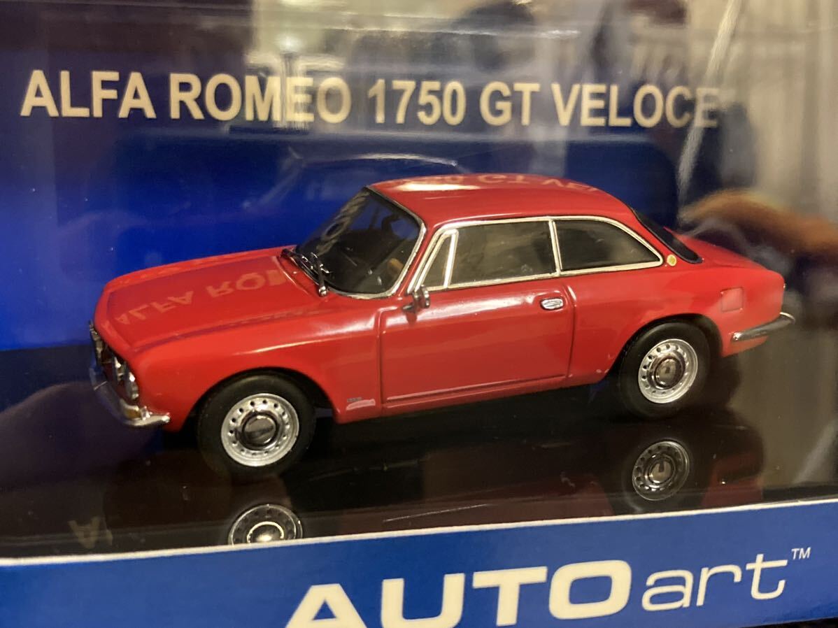 1/43 Auto Art Alpha Romeo GTV 1750 VELOCE новый товар хранение товар 3 шт. комплект Alfa Romeo