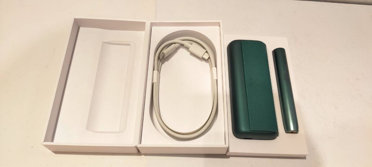 IQOS イルマ i プライム キット アスペングリーン 加熱式タバコ M0010/M0021 通電OK 中古品 65250