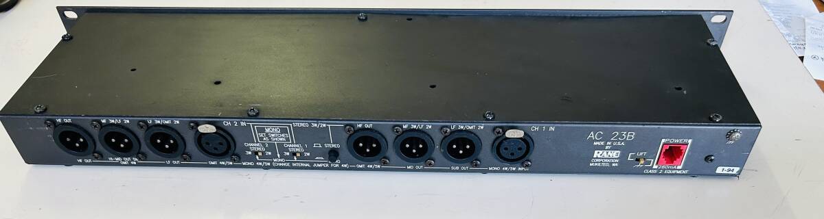 Bibian 比比昂- RANE AC23B / チャンネルディバイダー・STEREO3 Bibian 比比昂- RANE AC23B / チャンネルディバイダー・STEREO3