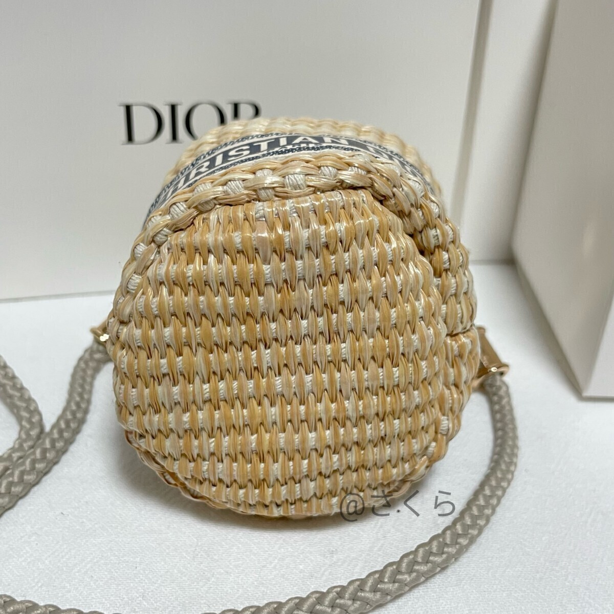 新品 DIORディオールノベルティ ストローポーチロゴ ミニ 新品 DIORディオールノベルティ ストローポーチロゴ ミニ