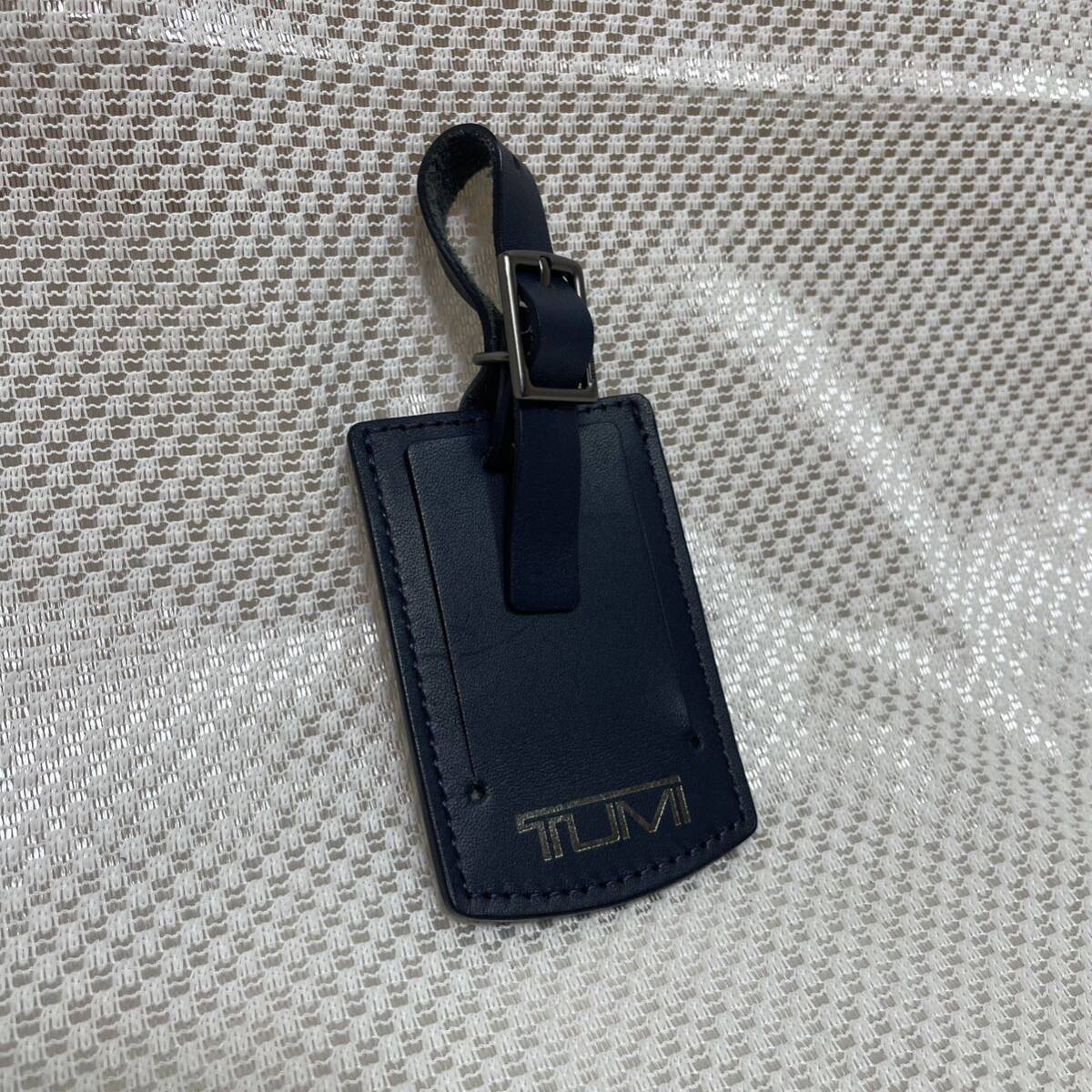 未使用品】TUMI 純正 ネームタグ/ ラゲージタグ 本革製 未使用品】TUMI 純正 ネームタグ/ ラゲージタグ 本革製