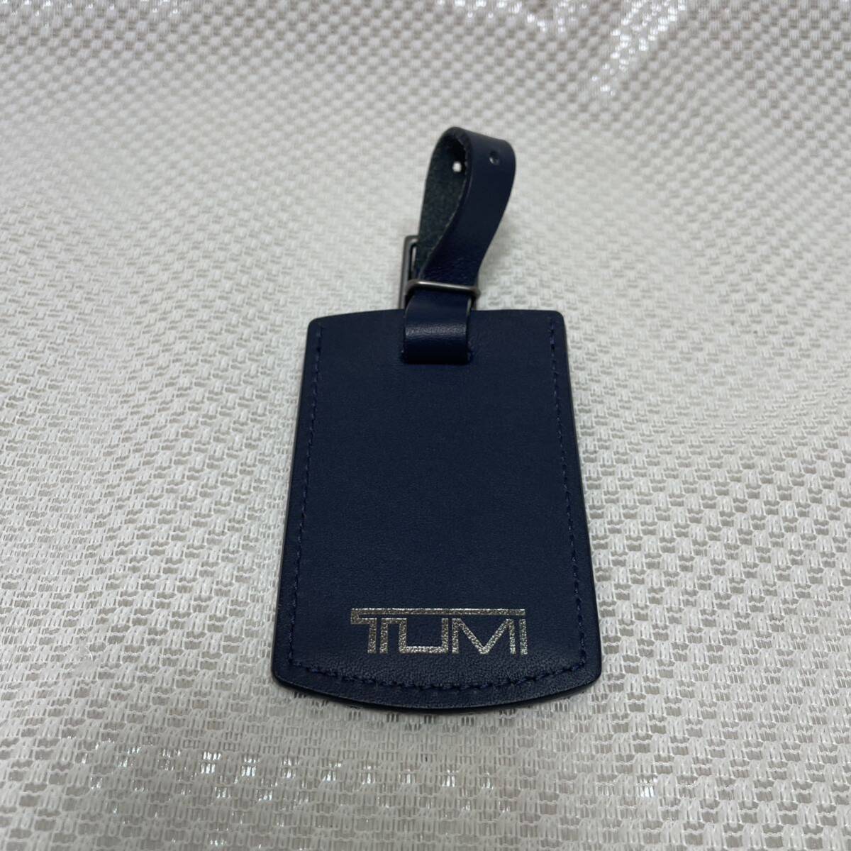 未使用品】TUMI 純正 ネームタグ／ ラゲージタグ 本革製