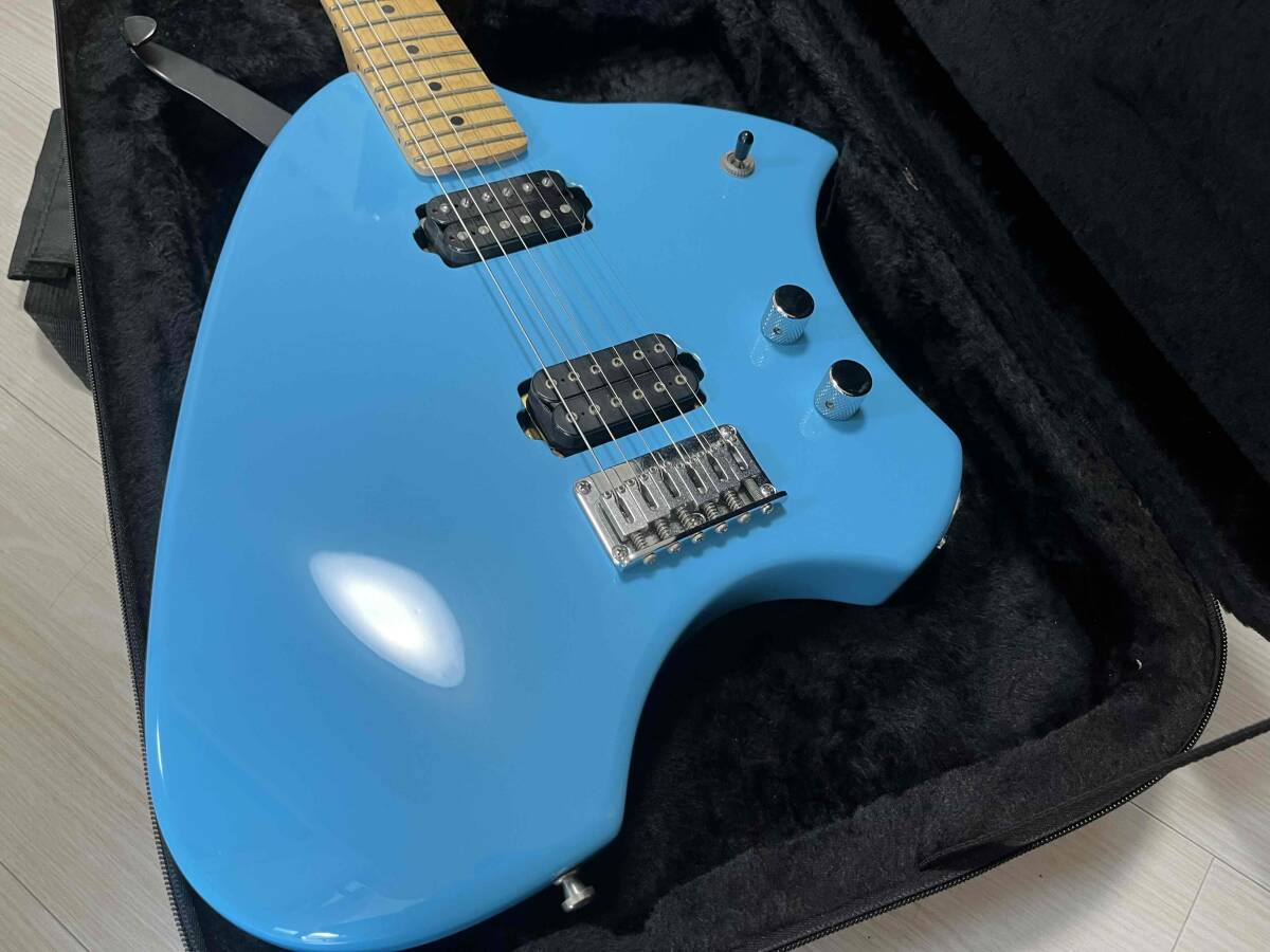 クラインタイプギター 専用ケース付 軽量 （検索 klein ヘッドレス カスタム オーダー sTele STEINBERGER ストランド ESP Q Kiesel REV ）_画像8