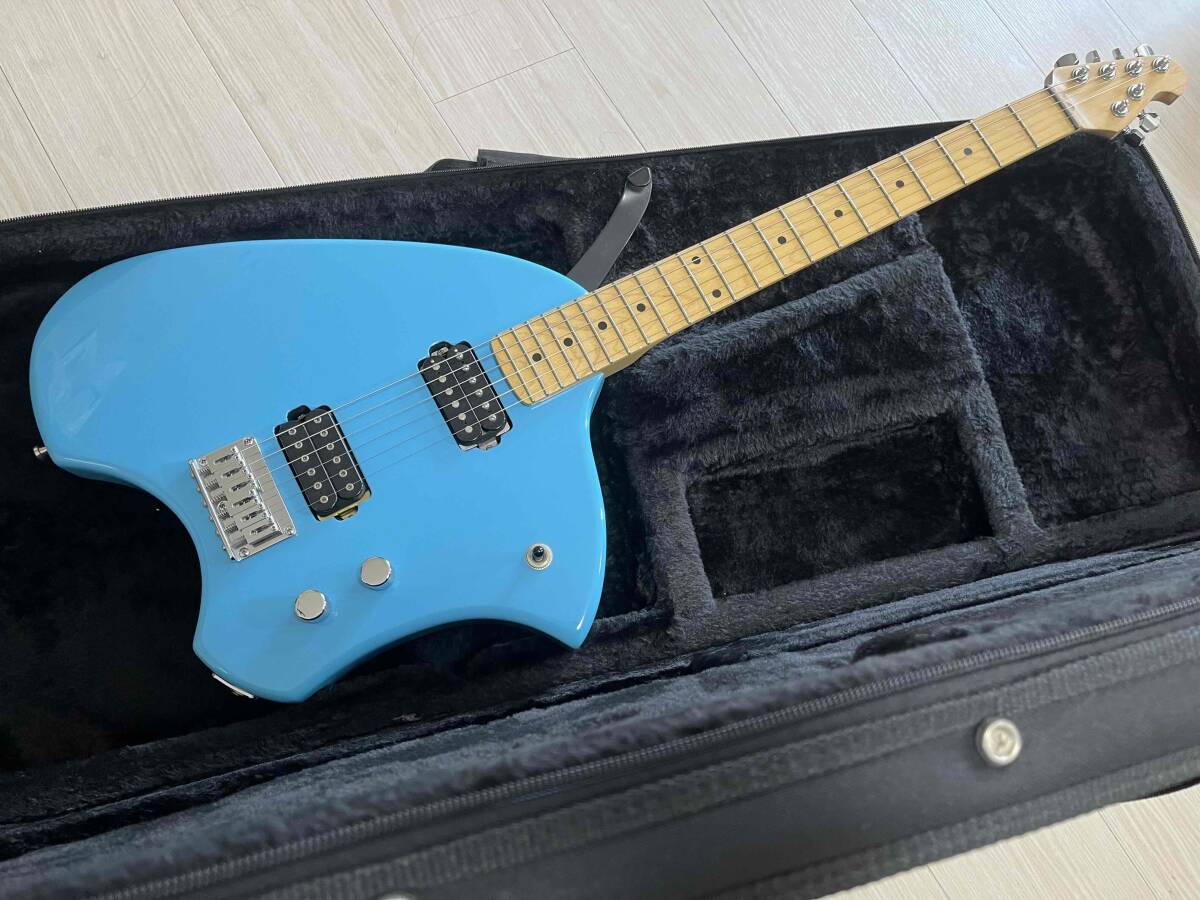 クラインタイプギター 専用ケース付 軽量 （検索 klein ヘッドレス カスタム オーダー sTele STEINBERGER ストランド ESP Q Kiesel REV ）_画像3