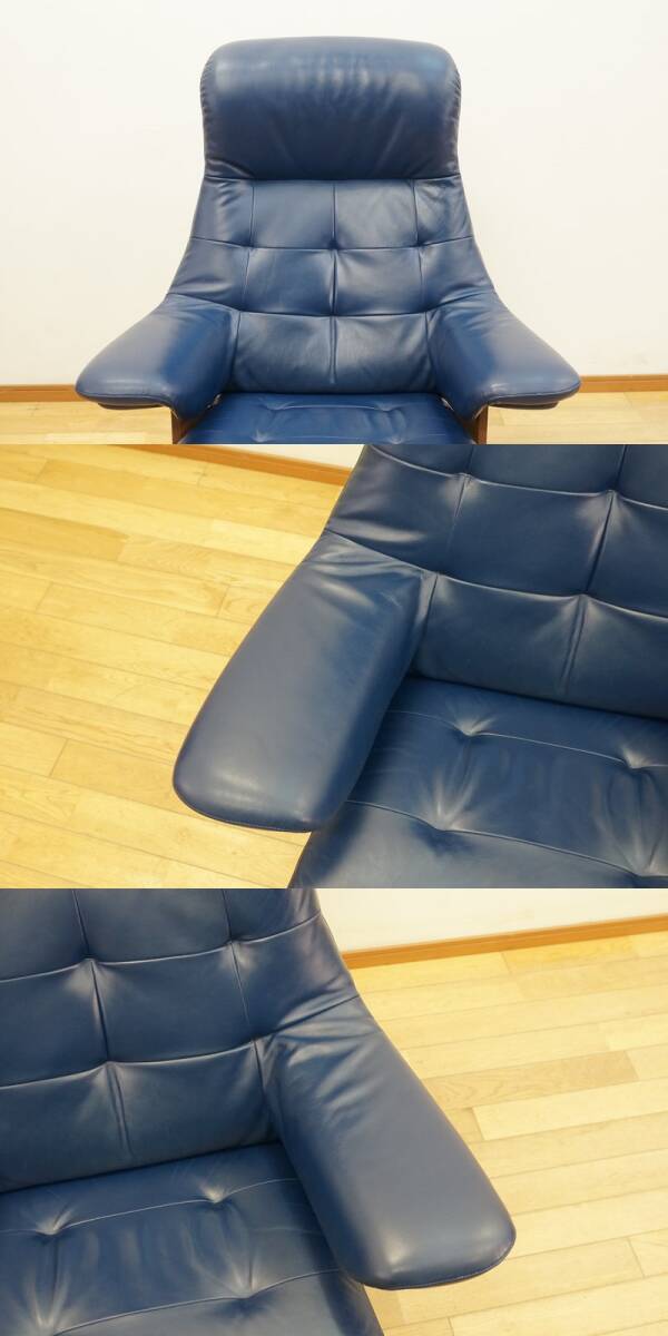 東ハ:【カリモク家具】THE FIRST ザ?ファースト RU72モデル M リクライニングチェア＆オットマン RU02モデル Mサイズ リクライナー