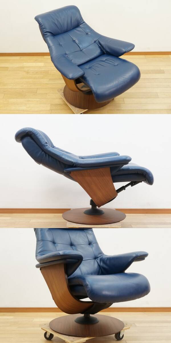 東ハ:【カリモク家具】THE FIRST ザ?ファースト RU72モデル M リクライニングチェア＆オットマン RU02モデル Mサイズ リクライナー