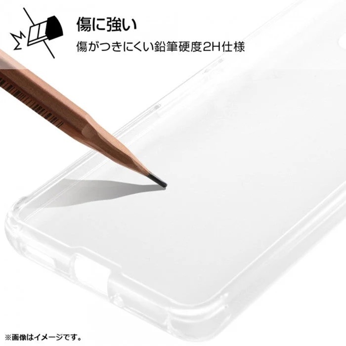 arrows We2 高透明 クリア 衝撃吸収 2H ハード ソフト ハイブリッド ケース カバー ジャケット ストラップホール エアクッション