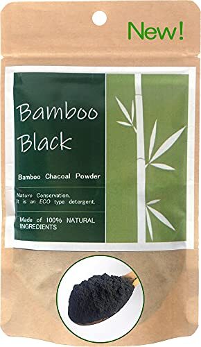  bamboo charcoal powder charcoal meal for k lens bamboo charcoal 50g 10 micro n coloring charge Bamboo Black Hyogo prefecture production 