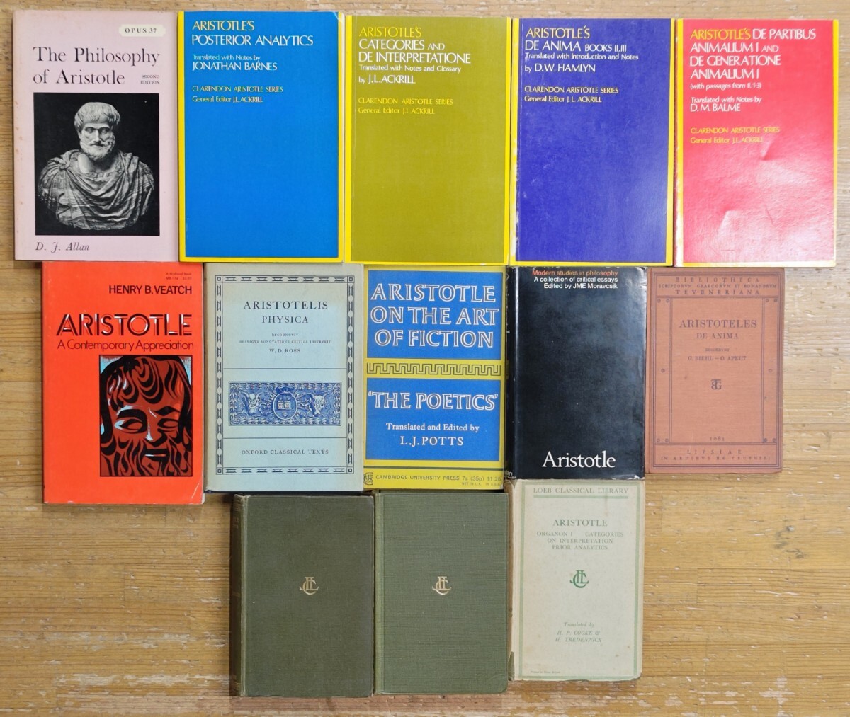 r0815-24.アリストテレス 洋書まとめ/ARISTOTLE/古代ギリシャ/哲学/思想/古典/物理学/詩学