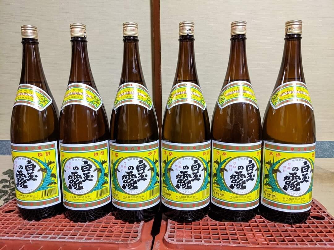 白玉醸造「白玉の露」（1800ml）（1.8L）6本組み　(送料込み）