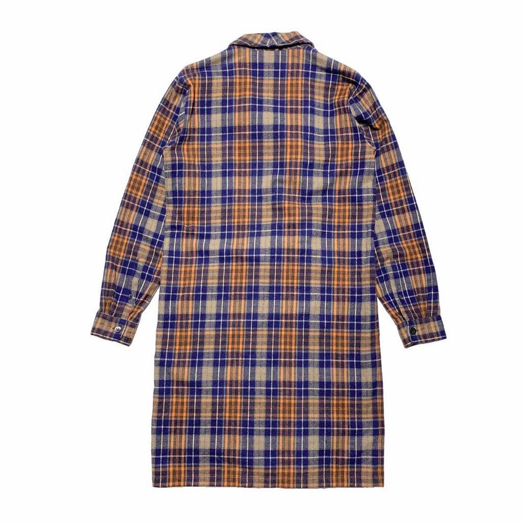 良品 DRIES VAN NOTEN ドリスヴァンノッテン チェック ガウン 良品 DRIES VAN NOTEN ドリスヴァンノッテン チェック ガウン