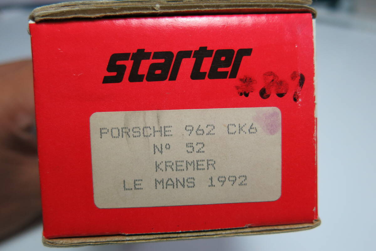 スターター 1/43 ポルシェ 962 CK6 クレーマー LM1992