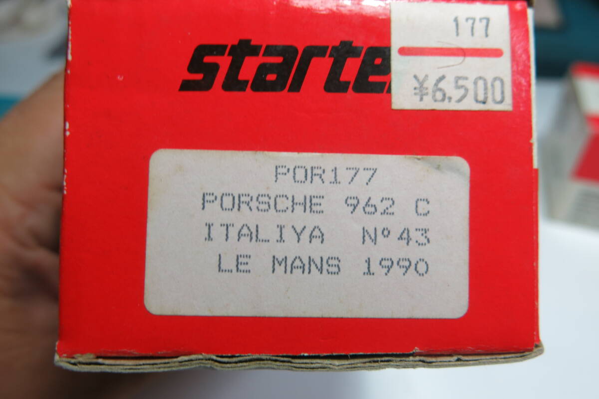 スターター 1/43 ポルシェ 962 C 伊太利屋 LM1990