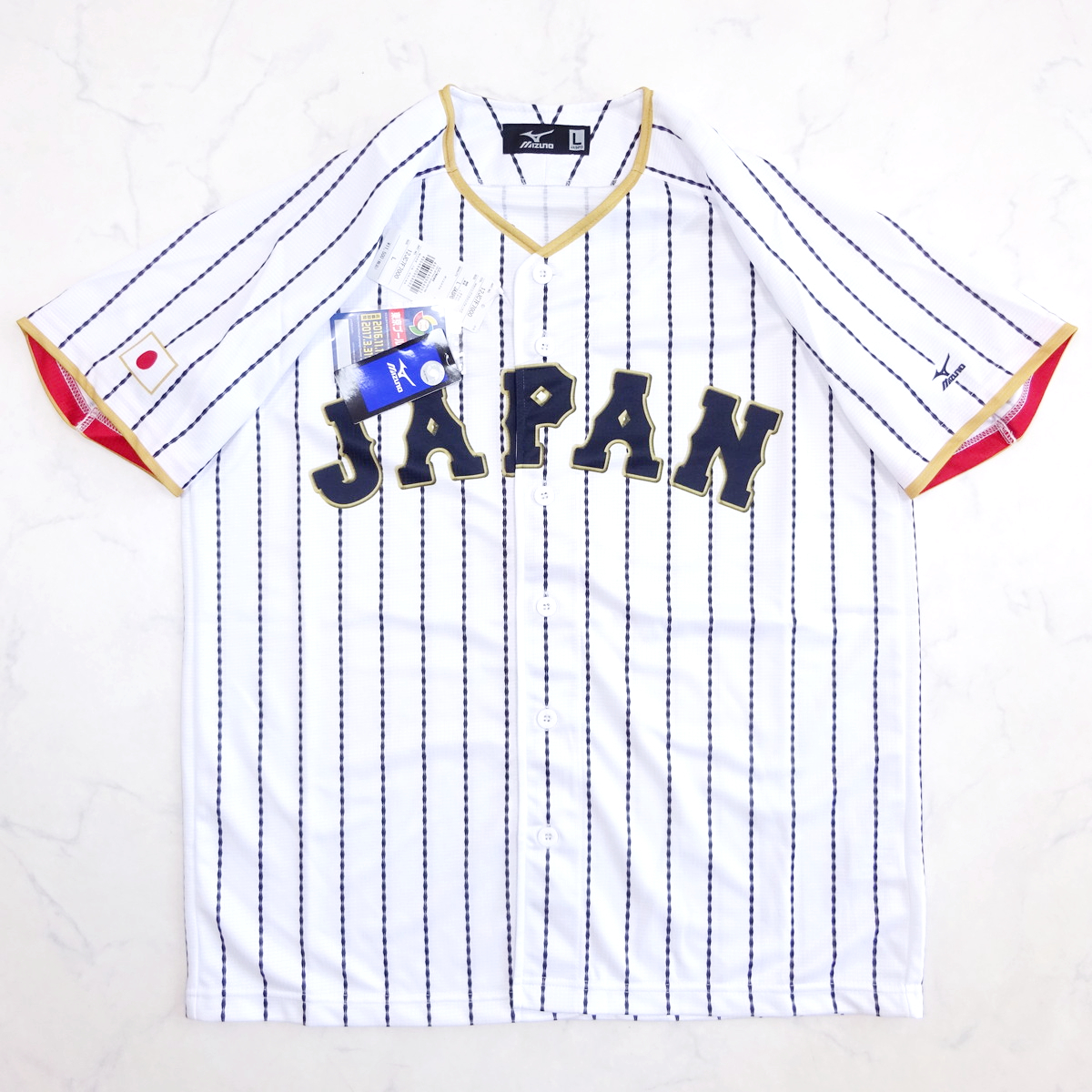 新品 2017年 WBC 日本代表 ユニフォーム ミズノ Lサイズ ワールドベースボールクラシック