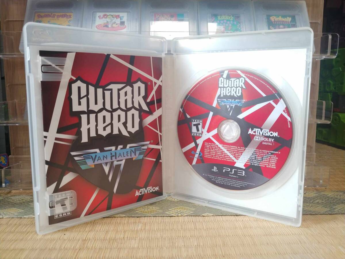  иностранная версия PS3 Guitar Hero Van Halen рабочее состояние подтверждено 
