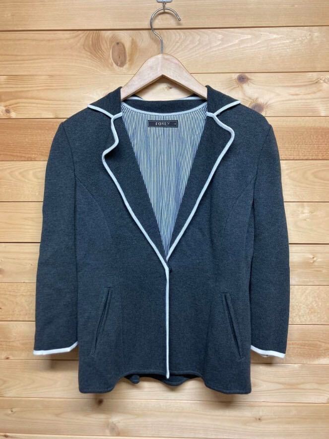 FOXEY フォクシー ニット ジャケット レディース サイズ38