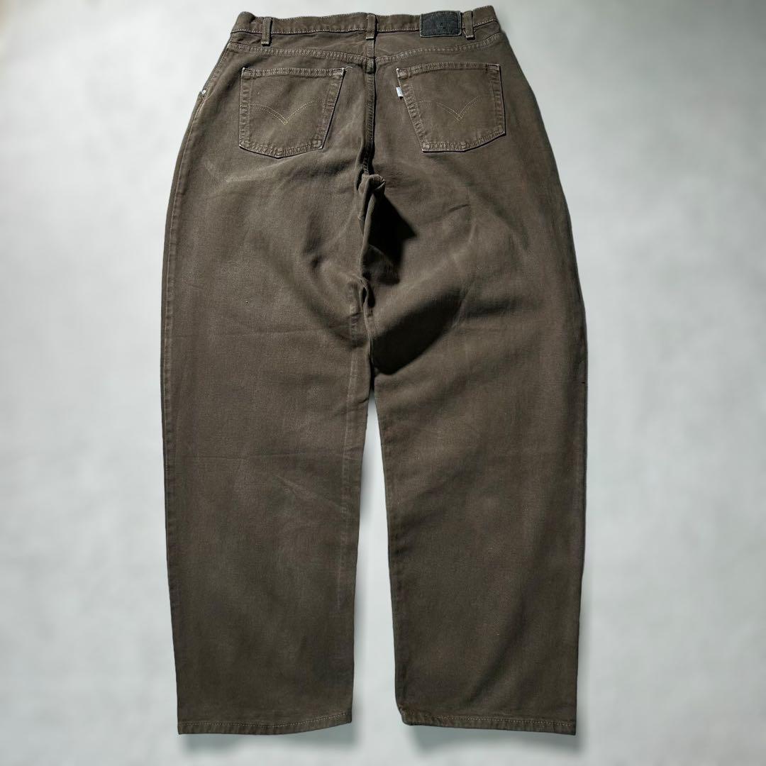 珍品 希少カラー 90s USA製 Levis silver tab Baggy リーバイス 珍品 希少カラー 90s USA製 Levis silver tab Baggy リーバイス