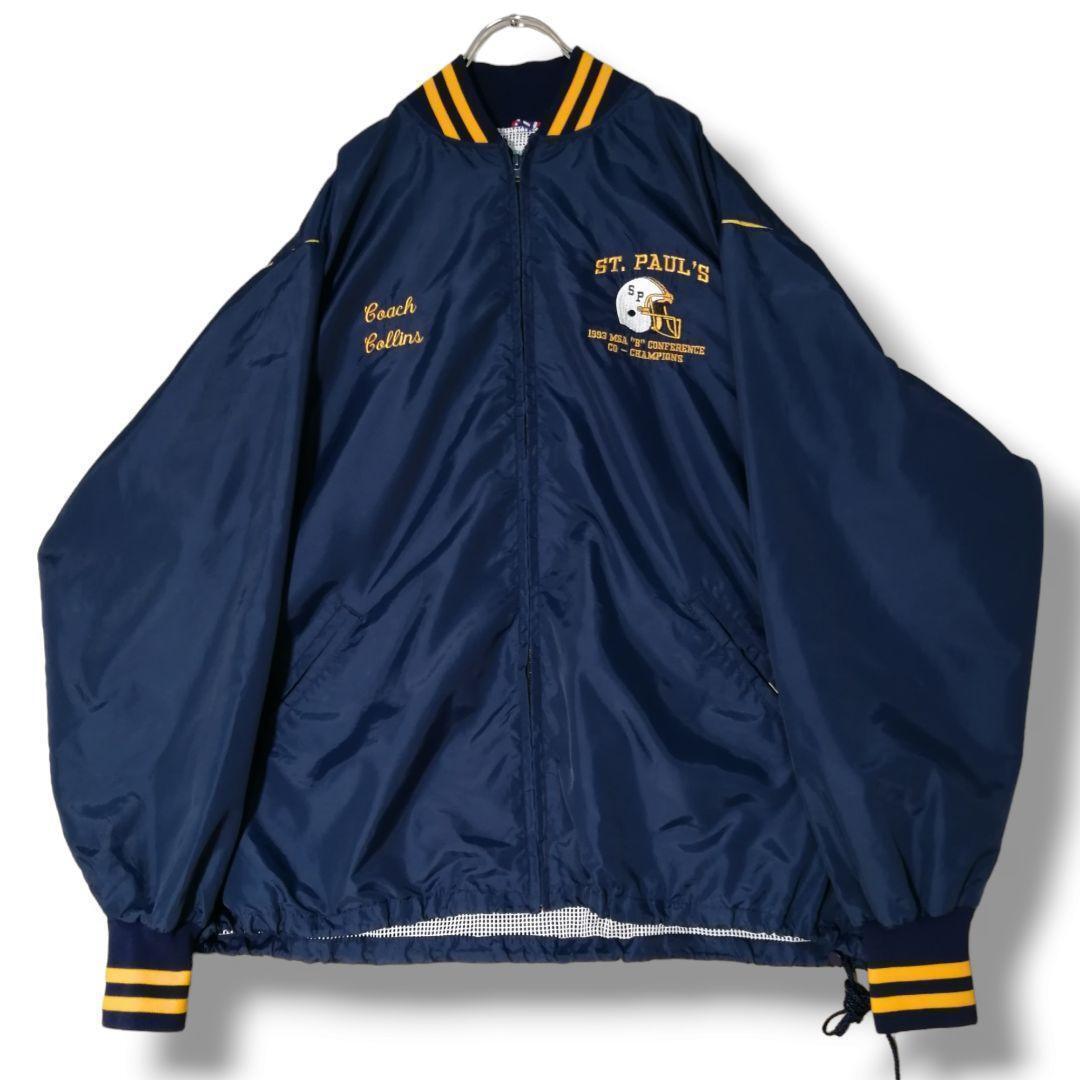 USA製 80年代 MAPLE SPORTS WEAR ナイロンジャケット ブルゾン USA製 80年代 MAPLE SPORTS WEAR ナイロンジャケット ブルゾン