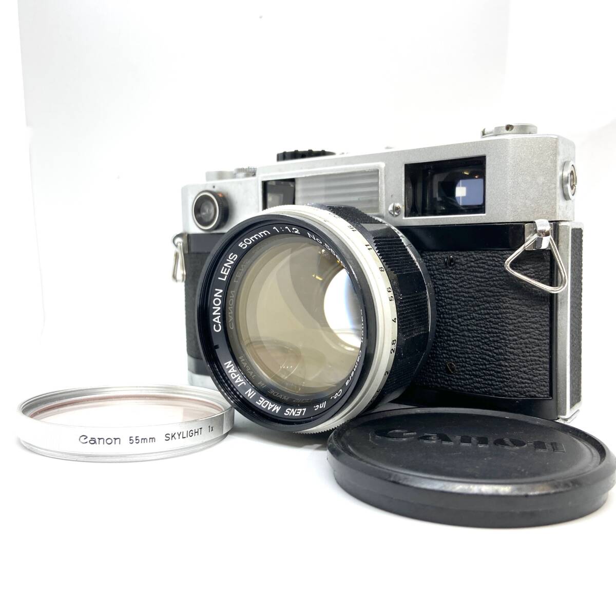 【動作確認済！】Canon キヤノン 7S CANON LENS 50mm 1:1.2 レンジファインダー型【2940737-1/283/rgmry】