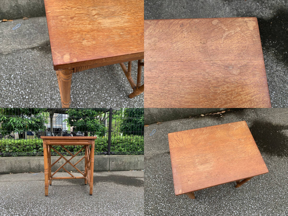 珍しい一品|ヴィンテージ/vintage|ラタン(籐)バンブー(竹 珍しい一品|ヴィンテージ/vintage|ラタン(籐)バンブー(竹
