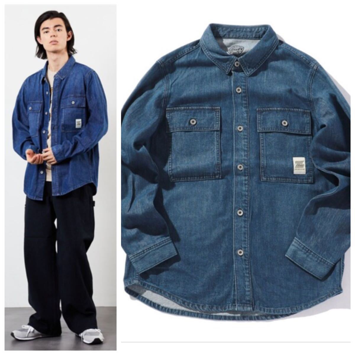 新品 フリークスストア ヴァンライフ ワークシャツ / VAN LIFE WORK SHIRT 定価10780円