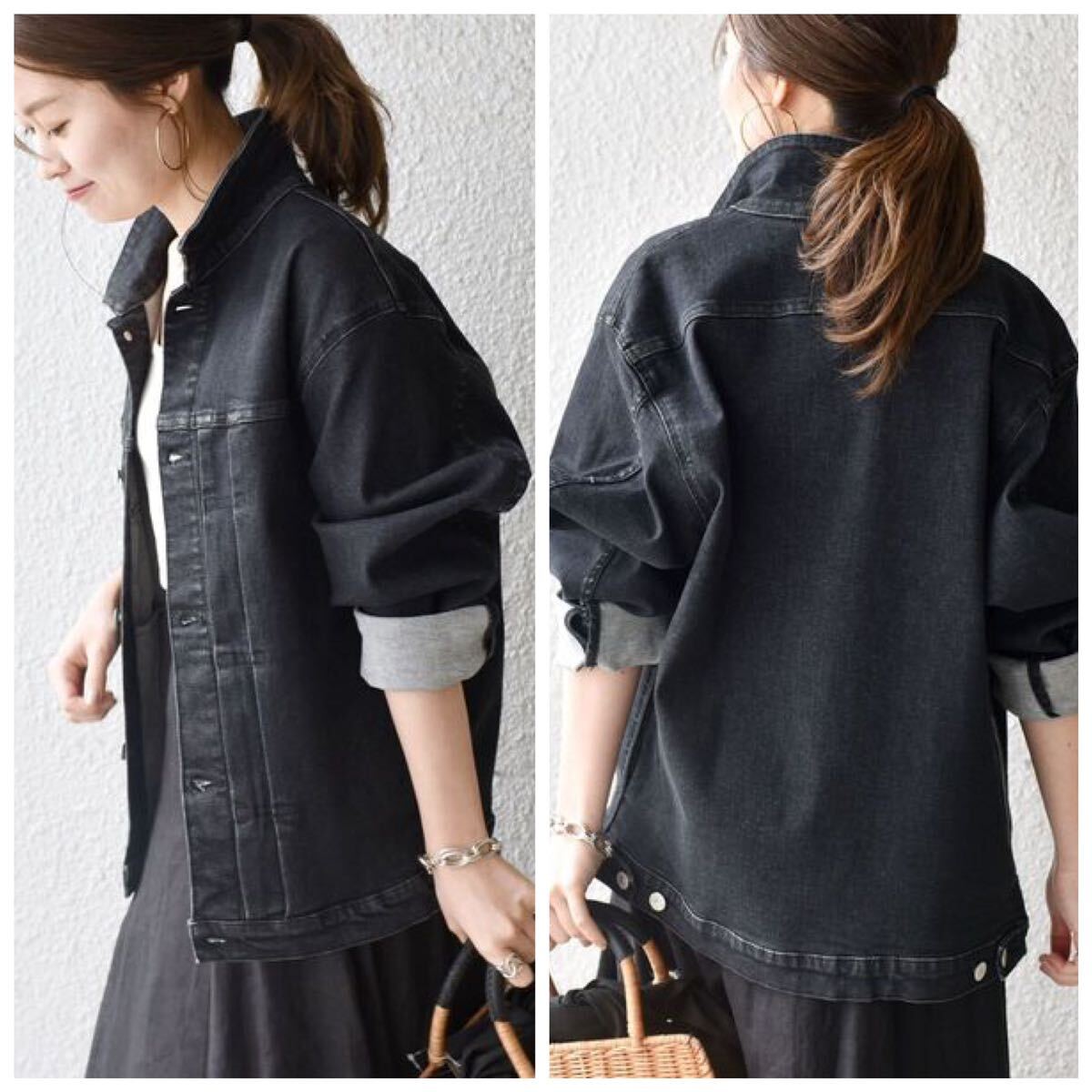 美品 SHIPS スーパーストレッチ デニムジャケット Gジャン 定価