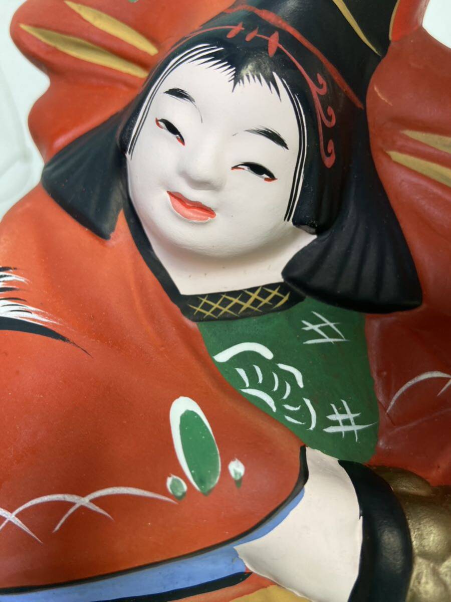 8.8.10 郷土玩具 堤焼き 芳賀佐五郎 No.5 つつみ人形 古型復元 8.8.10 郷土玩具 堤焼き 芳賀佐五郎 No.5 つつみ人形 古型復元
