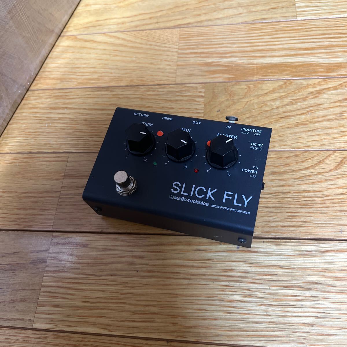 audio-technica SLICK FLY マイクプリアンプ ☆作動確認済 audio-technica SLICK FLY マイクプリアンプ 動作は確認済み