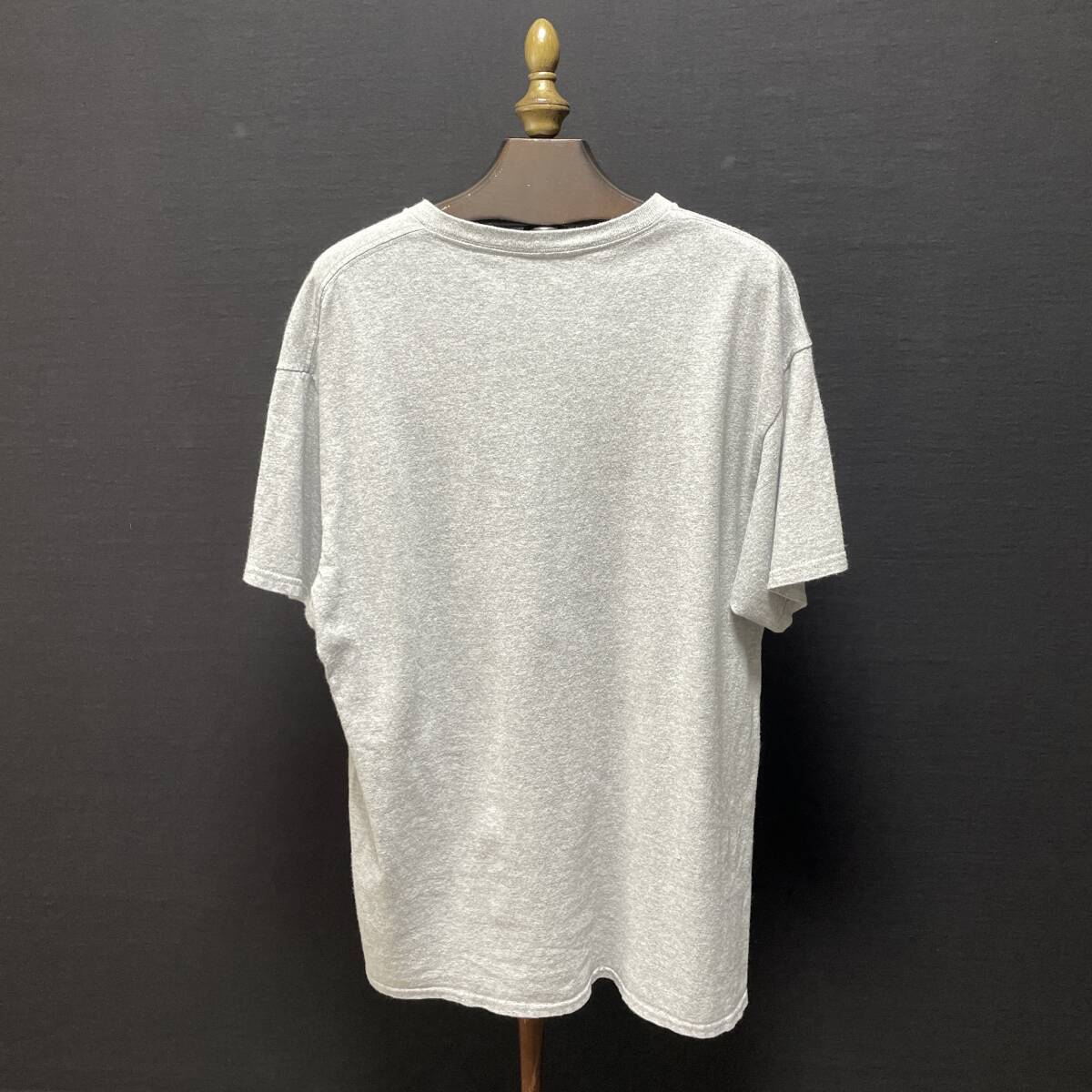 【期間限定SALE】USA 古着 MARVEL マーベル ブラックパンサー Tシャツ メンズL グレー アメコミ 映画 BA1774_画像2