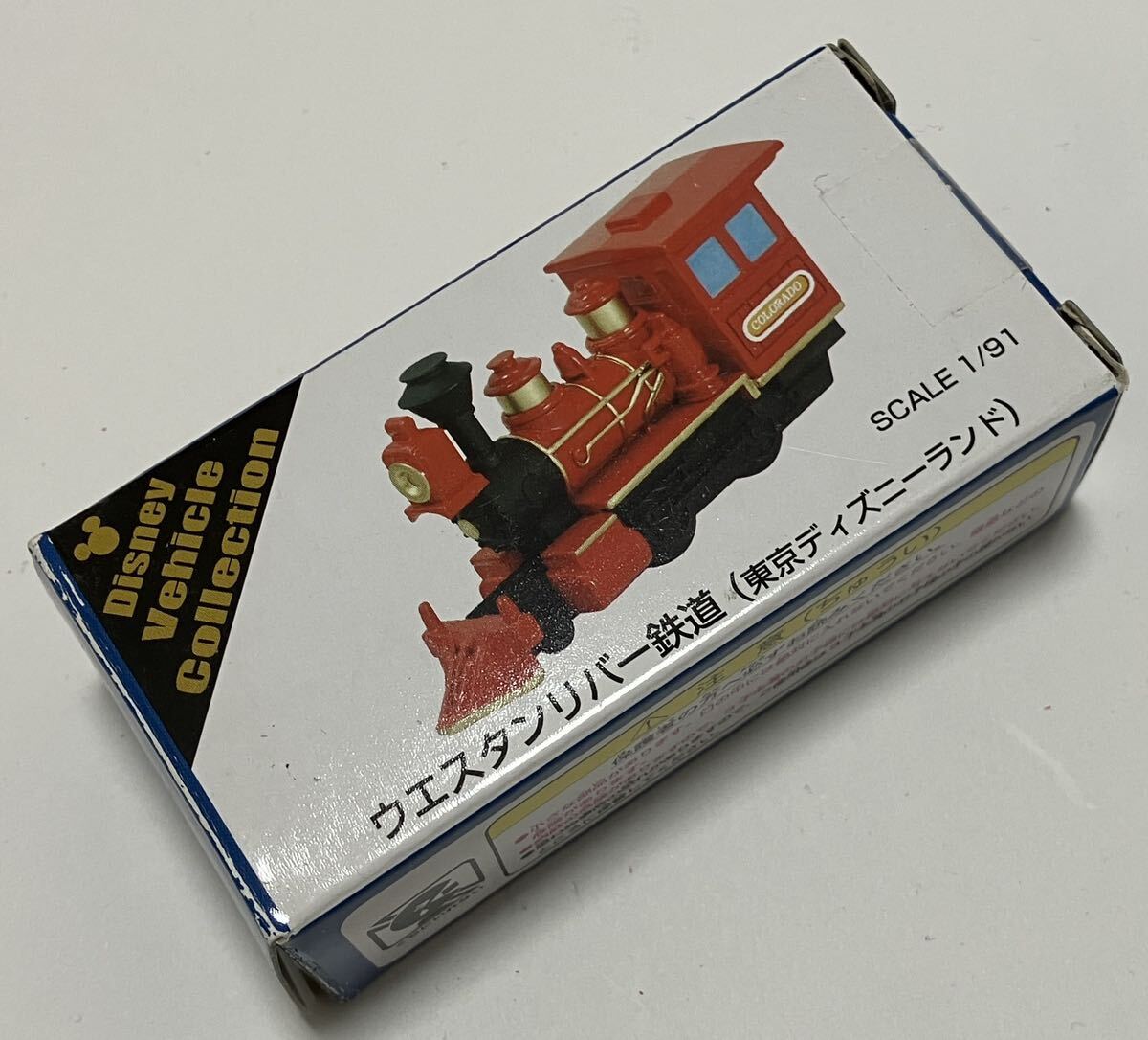 未使用 ウエスタンリバー鉄道 コロラド号 赤 ディズニートミカ ディズニーリゾート ディズニーランド ディズニーシー TDR