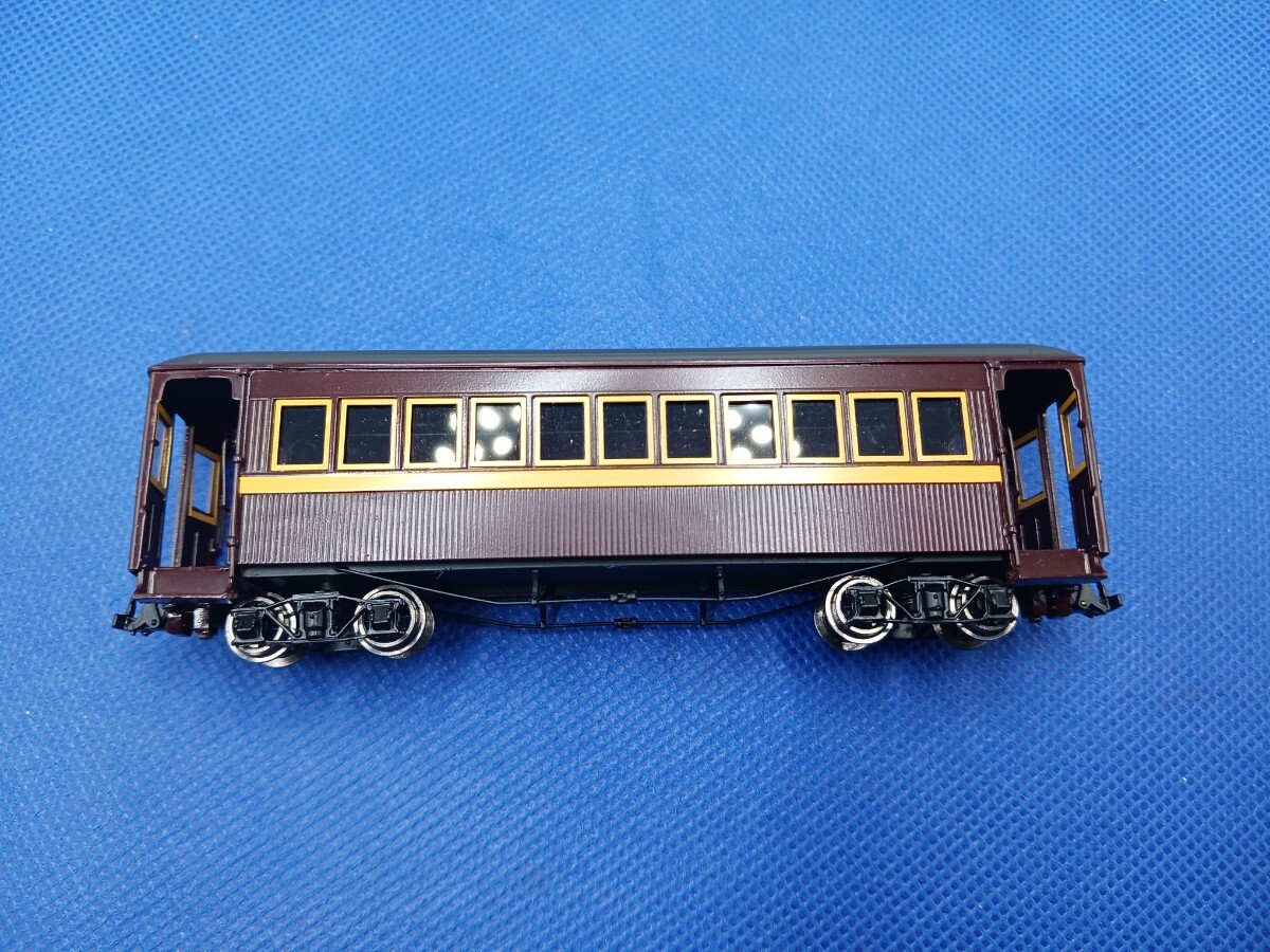 トロッコモデル 1/80 9mm HOナロー 頸城鉄道 ホハ2 ボギー客車 トロッコモデル 1/80 9mm HOナロー 頸城鉄道 ホハ2 ボギー客車