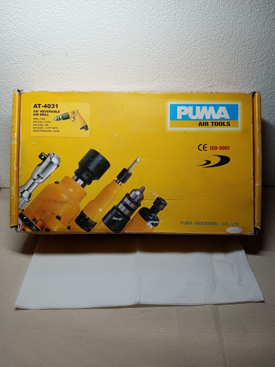 その他 PUMA AIRTOOLS AT-4031 3/8 REVERSIBLE AIR DRILL