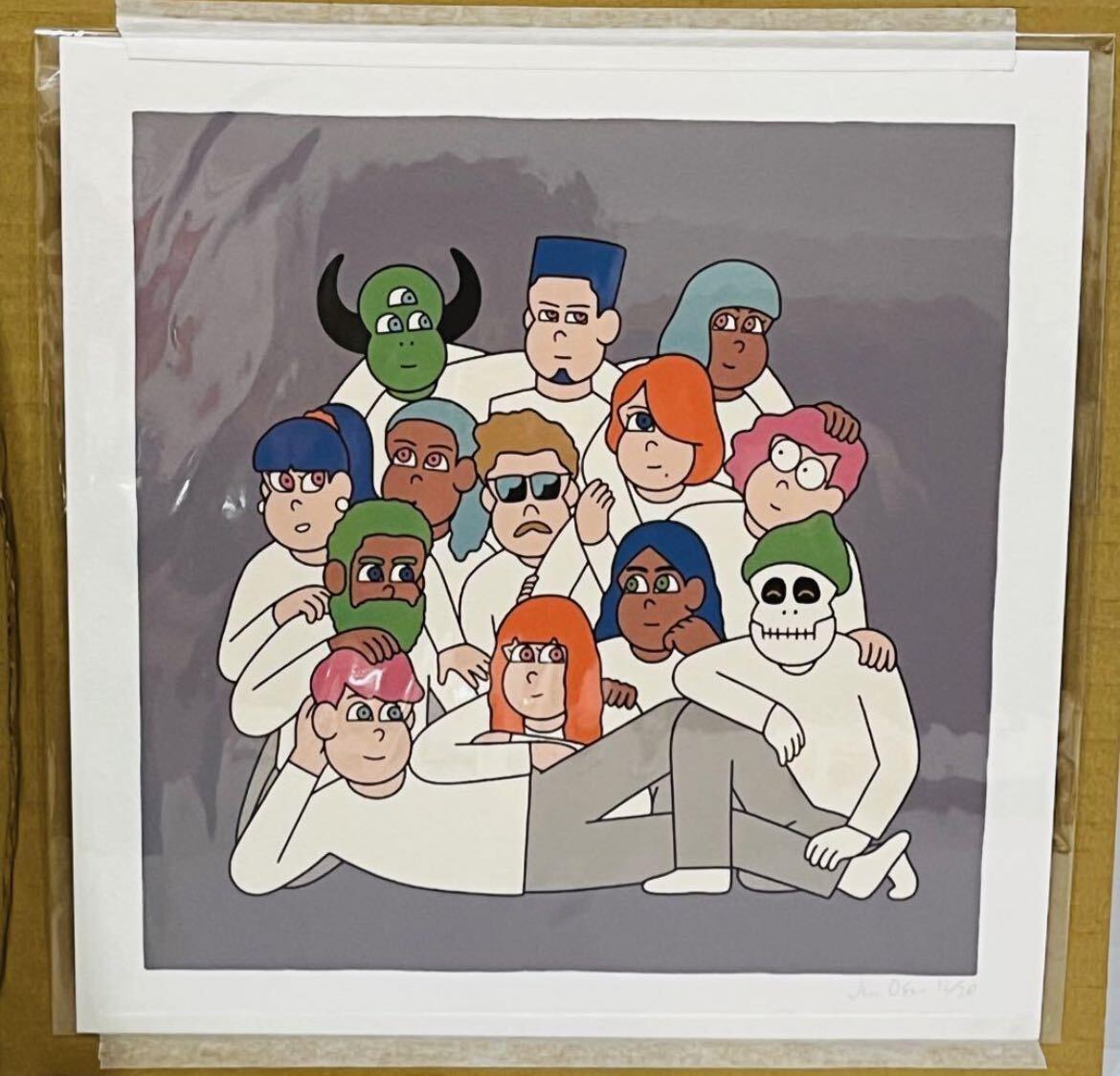 JUN OSON シルクスクリーン 限定20部　KAWS　花井祐介　SHAG　KYNE　ハシヅメユウヤ　村上隆